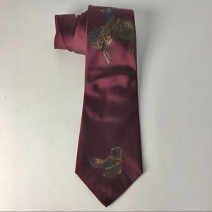 Vintage Polo Ralph Lauren Men Silk Cowboy Tie
